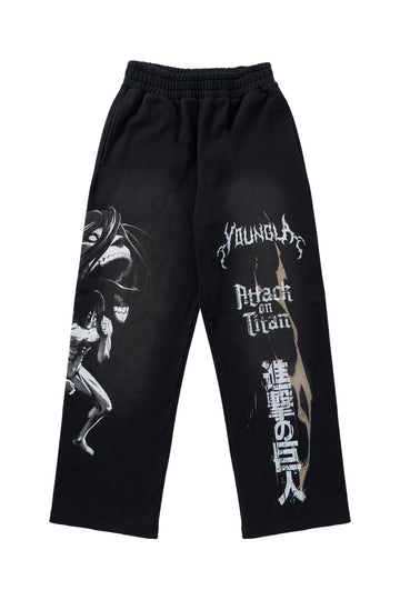 2128 - AOT© x YLA Baggy Joggers Eren Yeager
