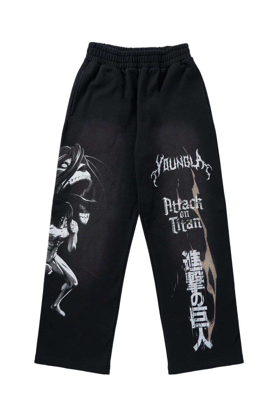 2128 - AOT© x YLA Baggy Joggers Eren Yeager