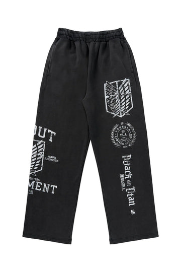 2128 - AOT© x YLA Baggy Joggers Regiment Freedom