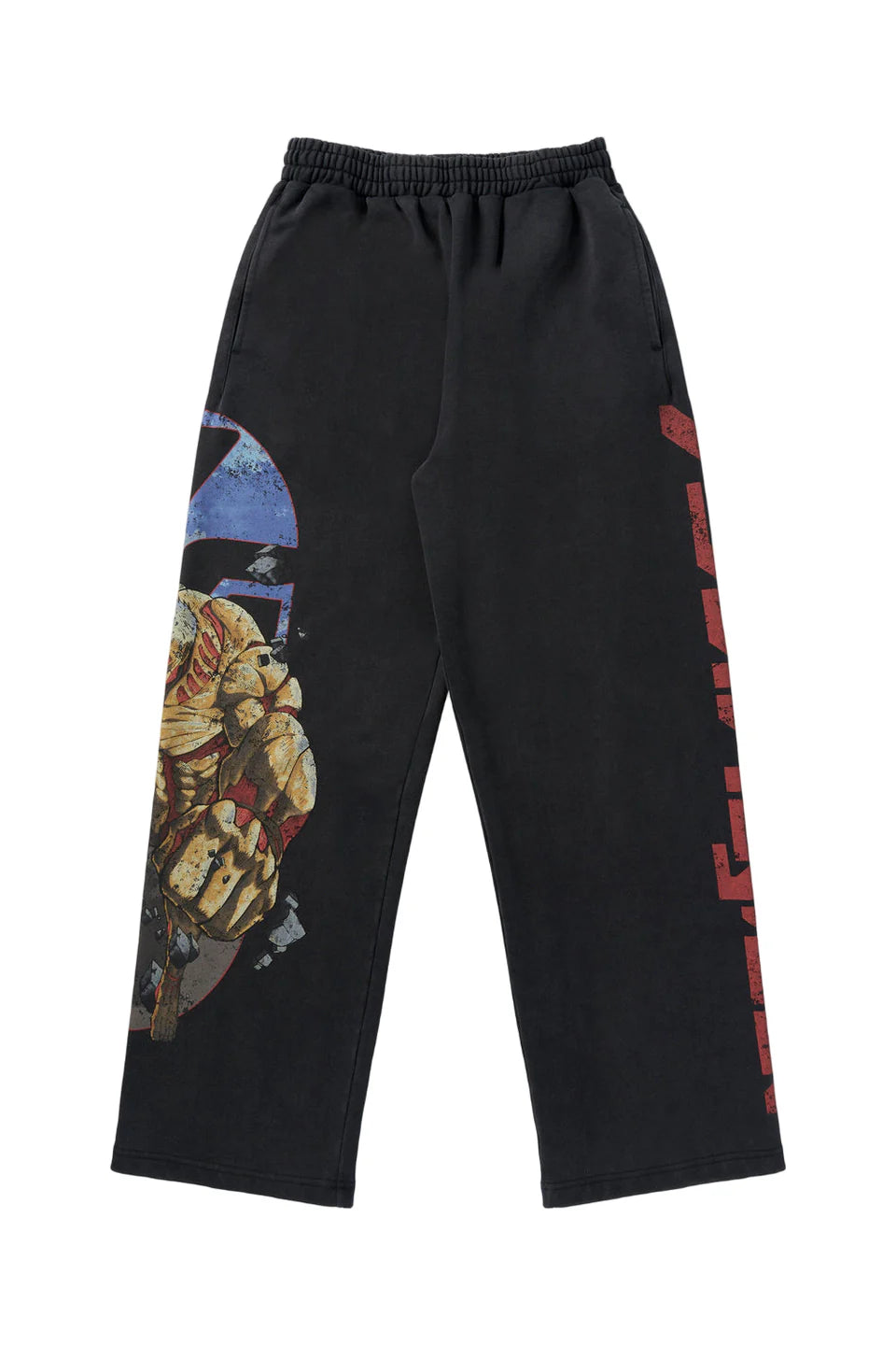 2128 - AOT© x YLA Baggy Joggers Titan at War