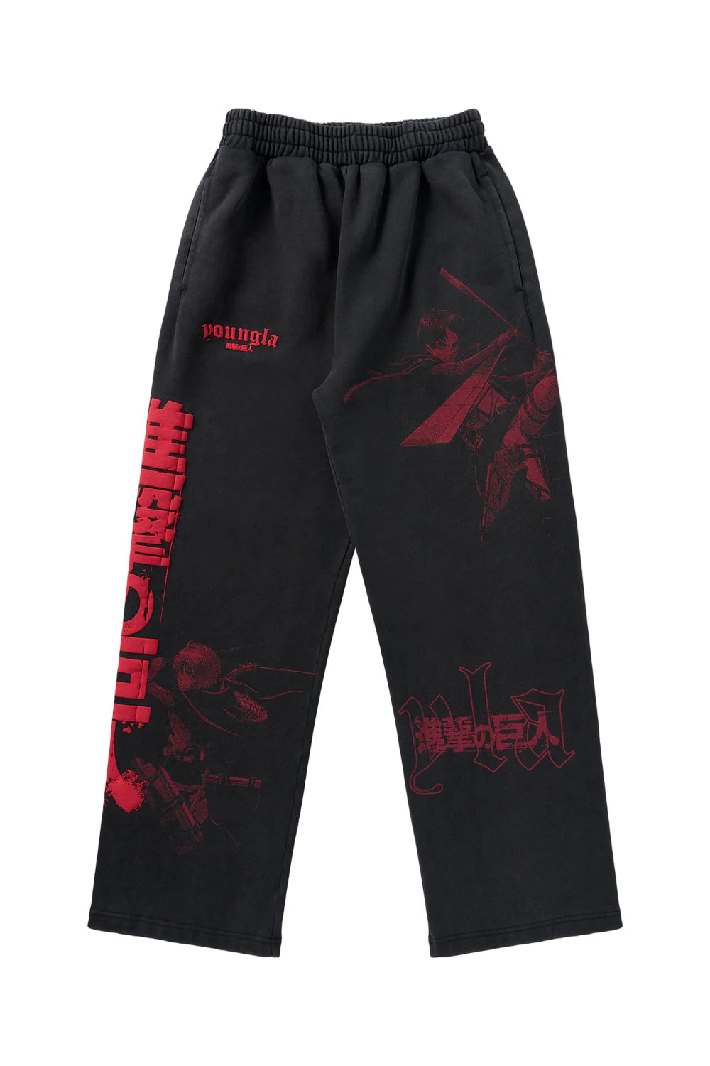 2128 - AOT© x YLA Baggy Joggers The Hunters