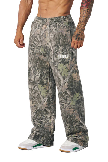2133 - Tree Camo Baggy Sweats Green Tree Camo