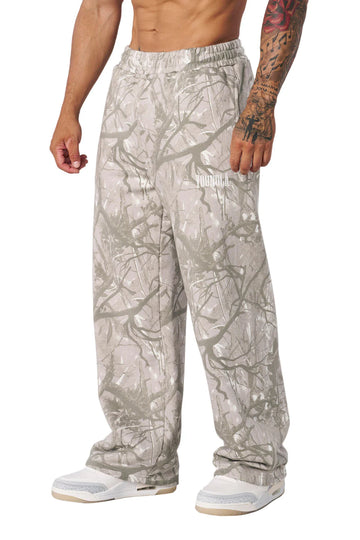 2133 - Tree Camo Baggy Sweats Tan Tree Camo