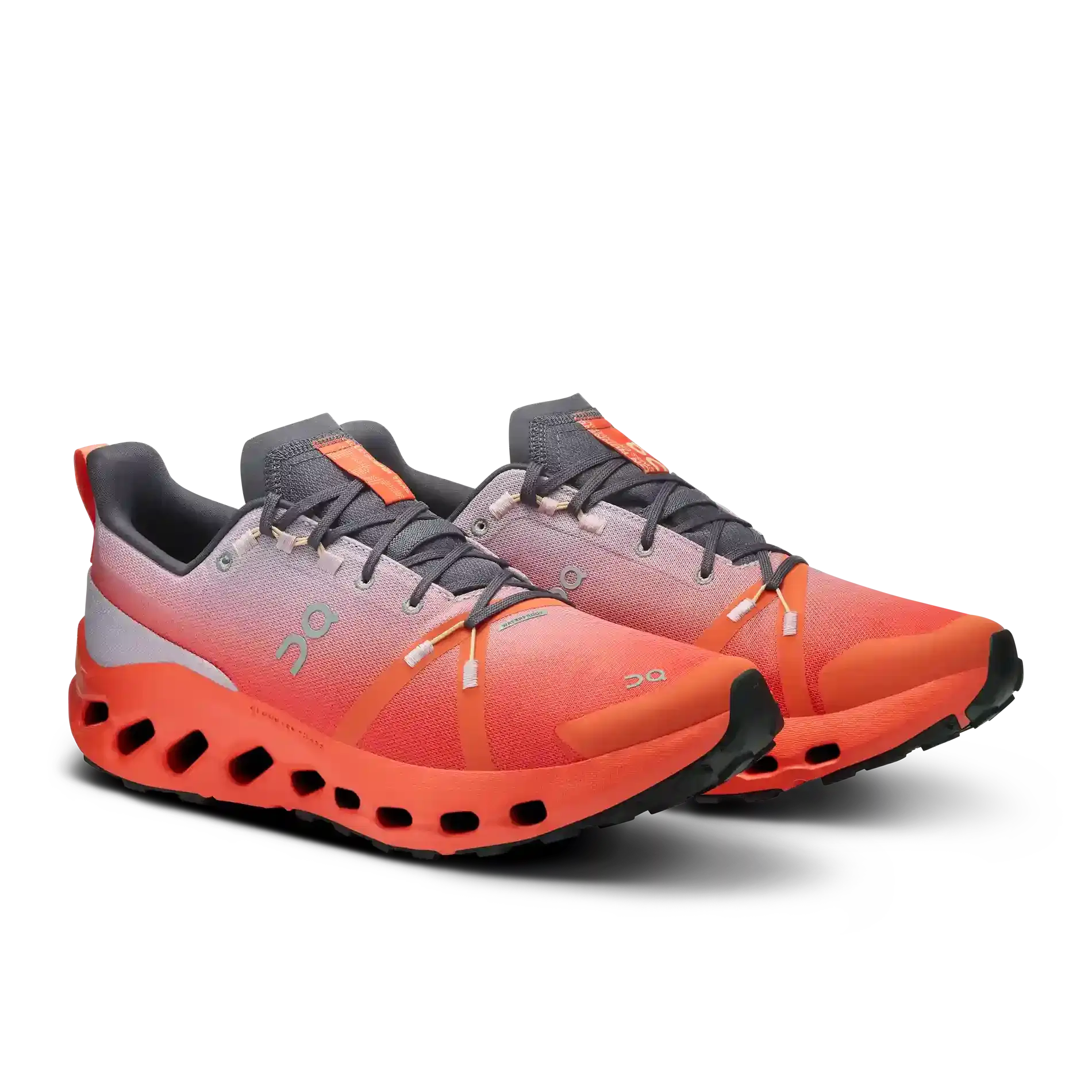On Running Cloudsurfer Trail Waterproof Mauve Flame On Running - Shoe size: UK 7 Sneakers | Shop From The Mirage
