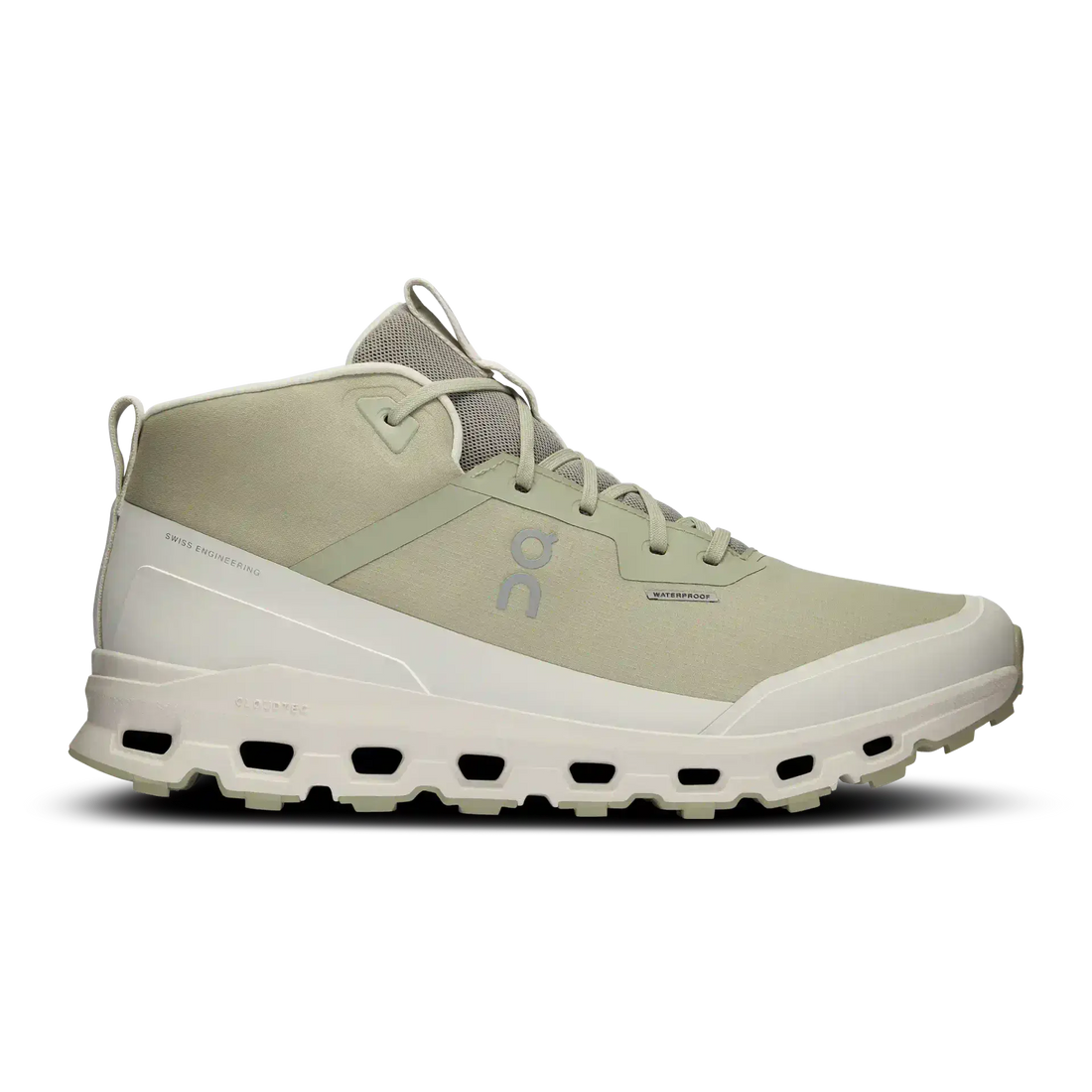 On Running Cloudroam Waterproof Chalk Ice On Running - Shoe size: UK 7 Sneakers | Shop From The Mirage