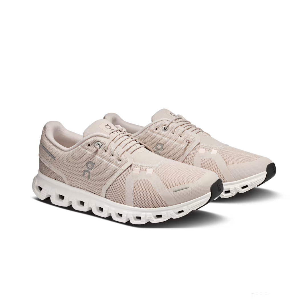 On Running Cloud 6 Pearl White