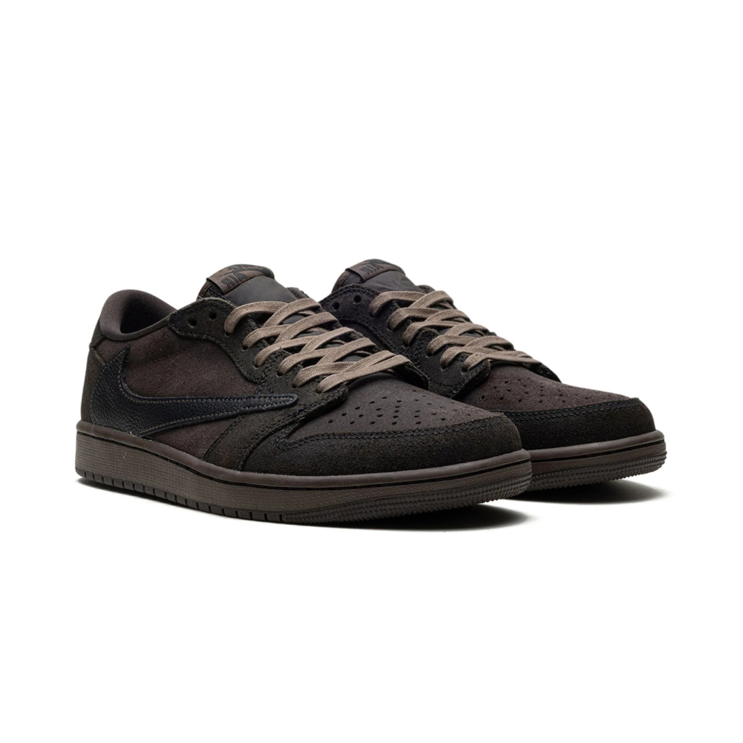 Air Jordan 1 Retro Low OG SP Travis Scott 'Velvet Brown'