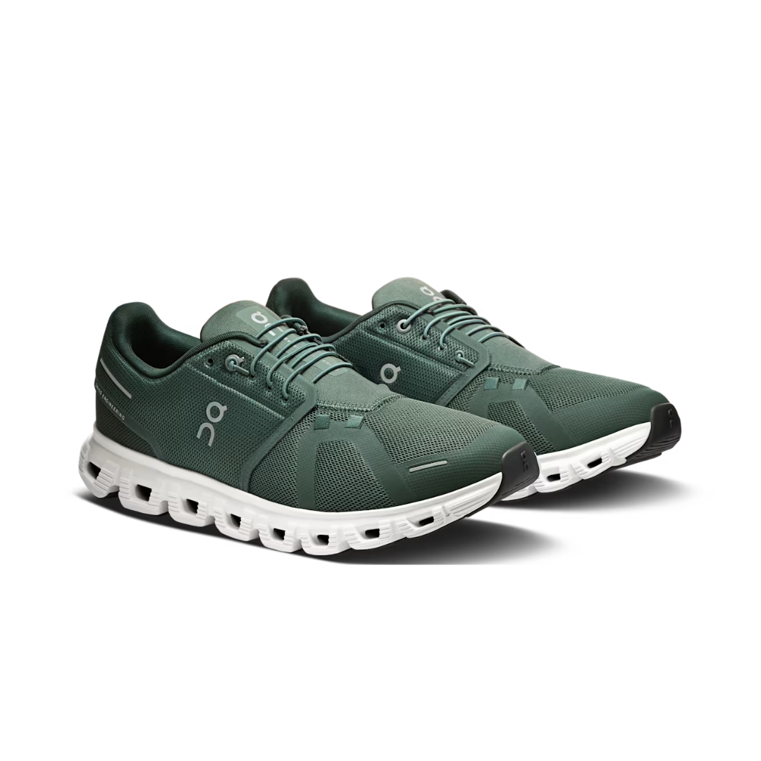 On Running Cloud 6 Olive Evergreen