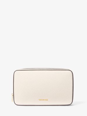 Medium Pebbled Leather Gadget Accessory Organizer