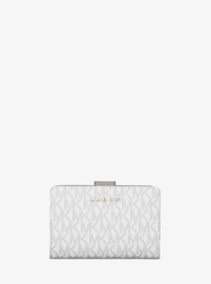 Jet Set Medium Signature Logo Bi-Fold Wallet