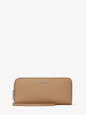 Large Continental Wallet in Grained Leather