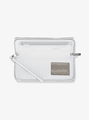 Large Continental Wallet in Grained Leather