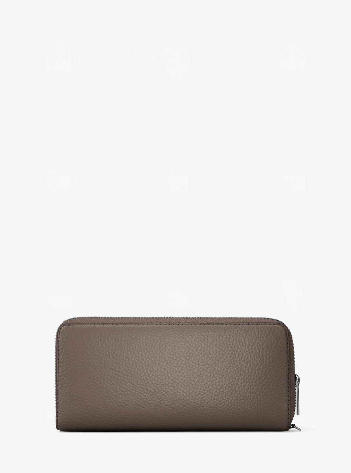 Michael Kors Large Pebbled Leather Continental Wallet Mushroom view 3