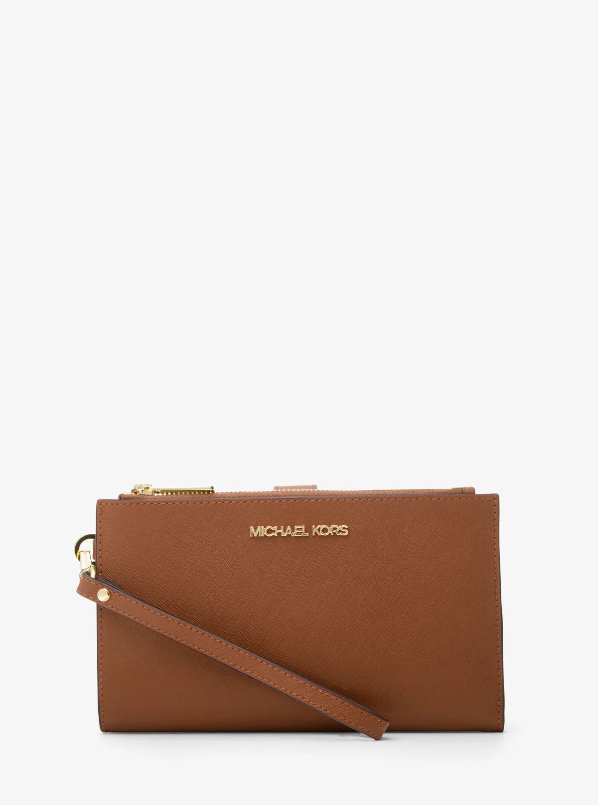 Michael Kors Jet Set Large Leather Smartphone Wristlet Luggage