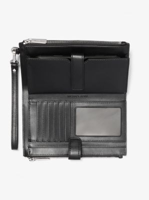 Adele logo wallet with smartphone compartment