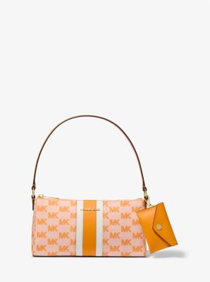 Vincent medium jacquard logo clutch with card holder