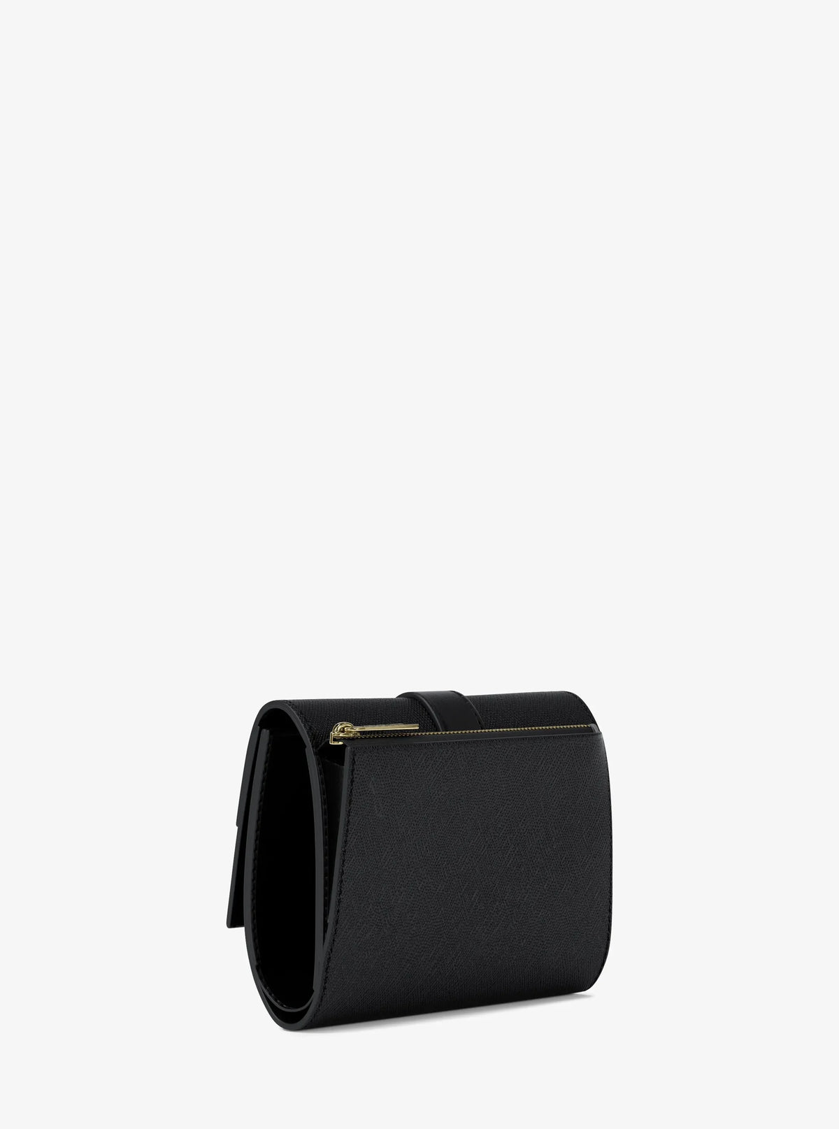 Michael Kors Greenwich Medium Saffiano Leather Tri-Fold Wallet Black view 4