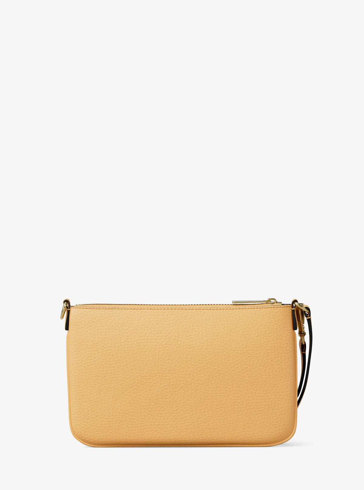 Michael Kors Jet Set Small Pebbled Leather Convertible Wristlet Honeywheat view 3