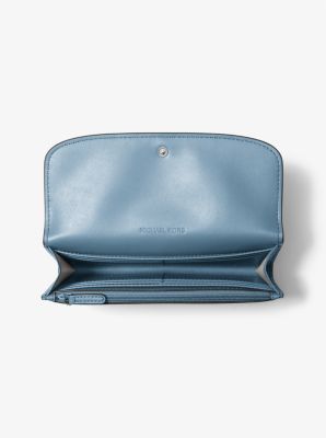 Large Hamilton Continental Leather Wallet