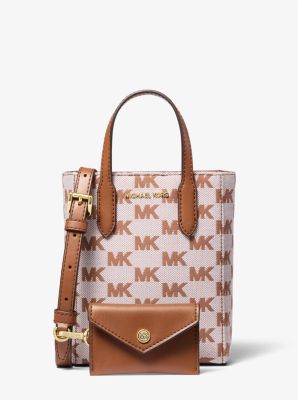 Vincent extra small crossbody bag with jacquard logo and card holder