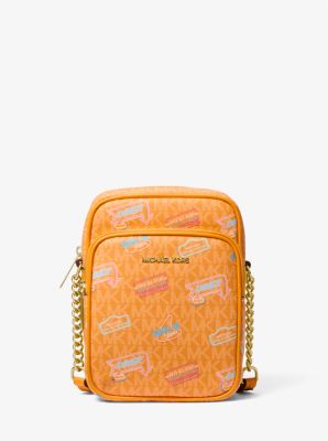 Jet Set medium crossbody bag with embellishments and exclusive logo