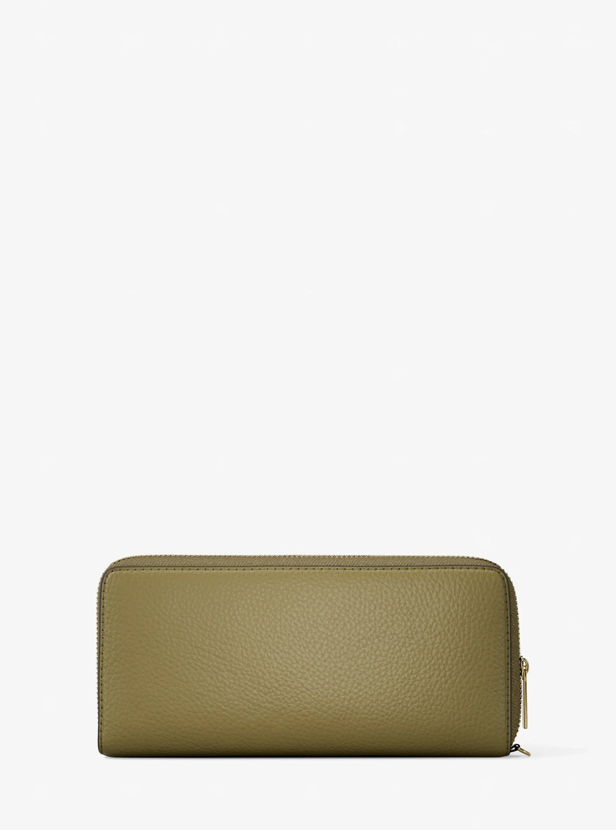 Michael Kors Jet Set Travel Large Pebbled Leather Wristlet Oregano view 3