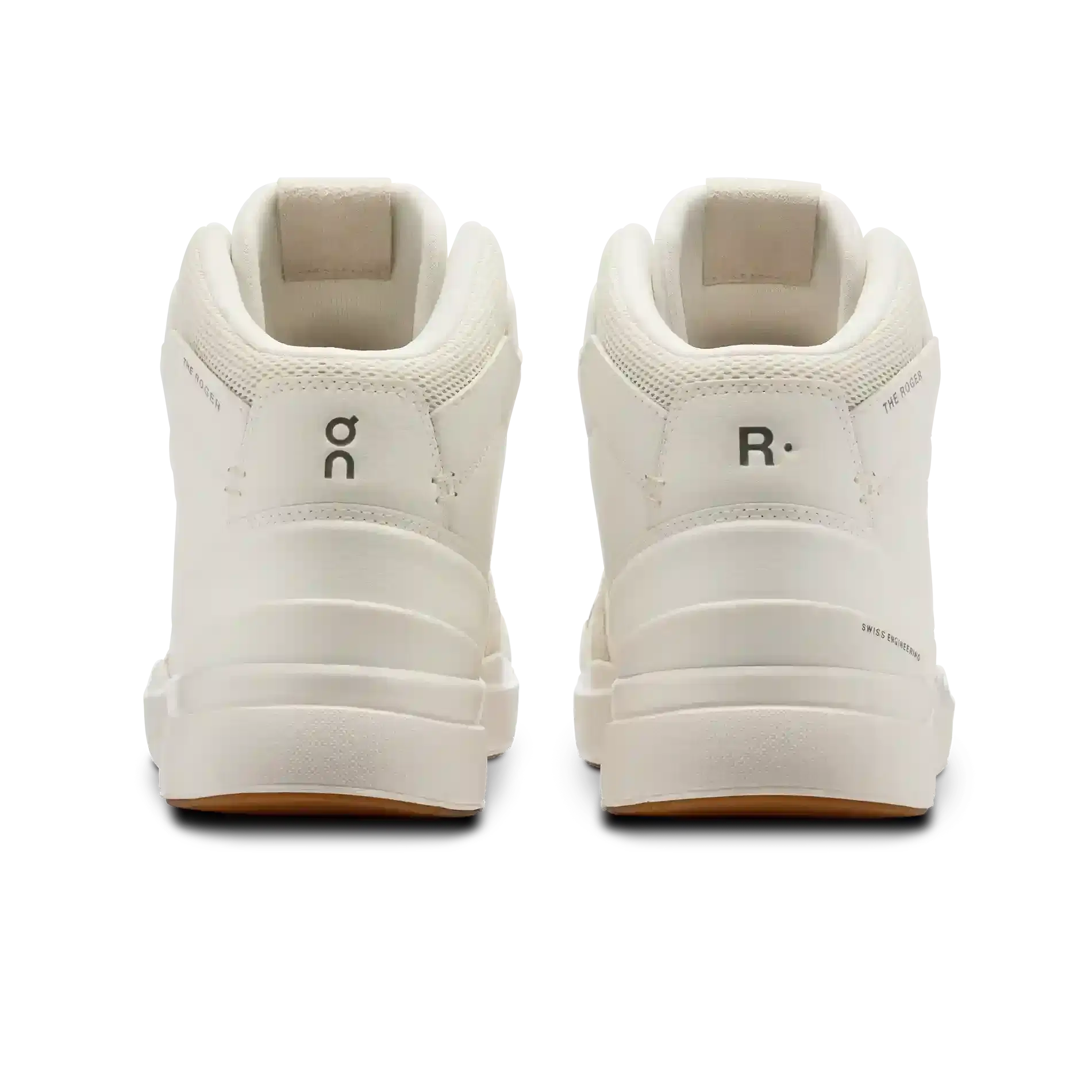 On Running THE ROGER Clubhouse Mid White Sand On Running - Shoe size: UK 7 Sneakers | Shop From The Mirage