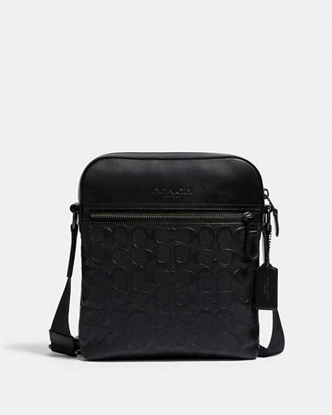 Houston Flight Bag In Signature Leather