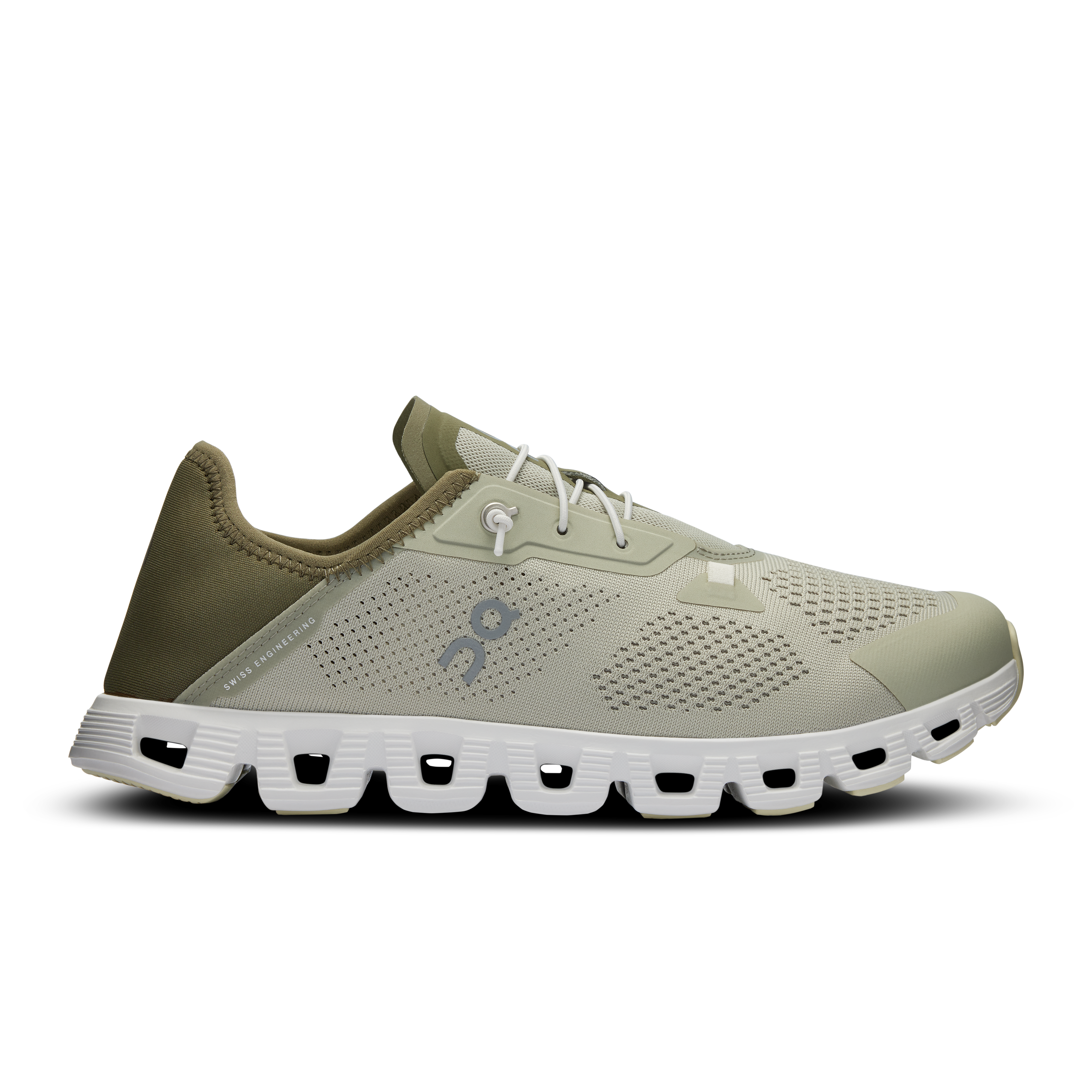 On Running Cloud 5 Coast 'Chalk/Olive'