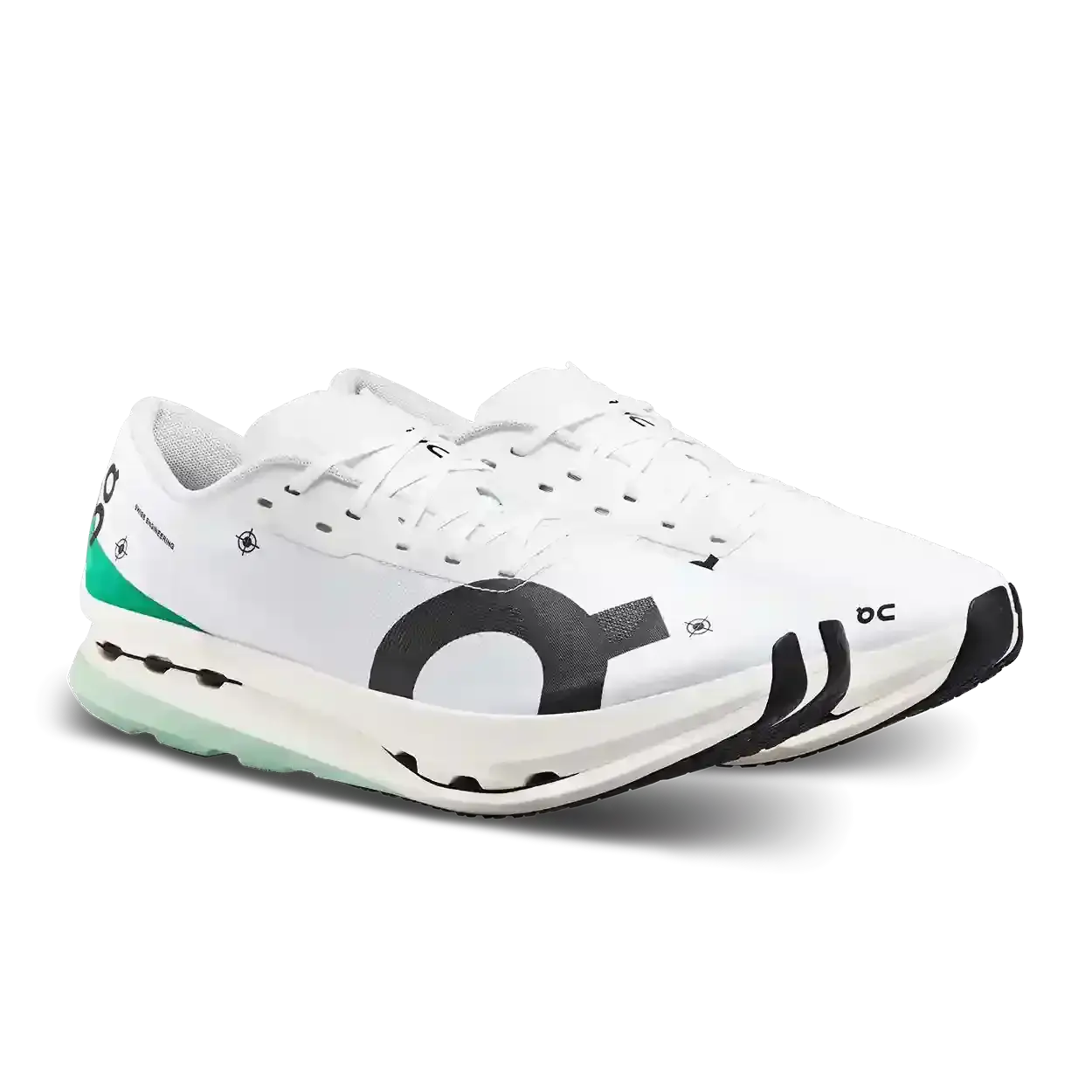 On Running Cloudboom Echo 3 Undyed-White Mint On Running - Shoe size: UK 7 Sneakers | Shop From The Mirage