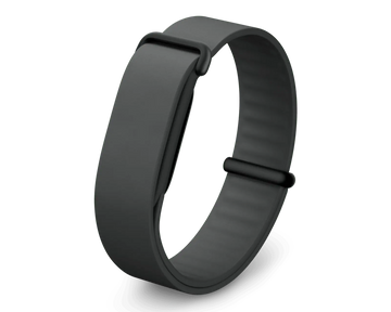 Google Fitbit Air Elevated Modern Band Obsidian
