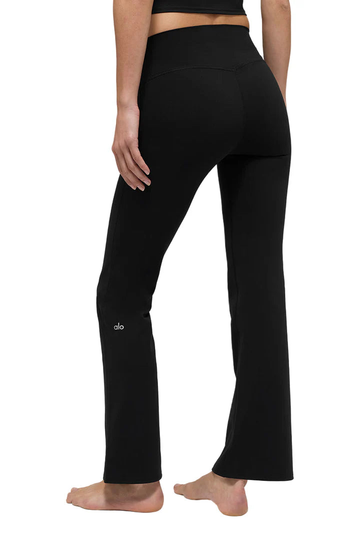 ALO Softsculpt High-Waist 7/8 Bootcut Legging Black