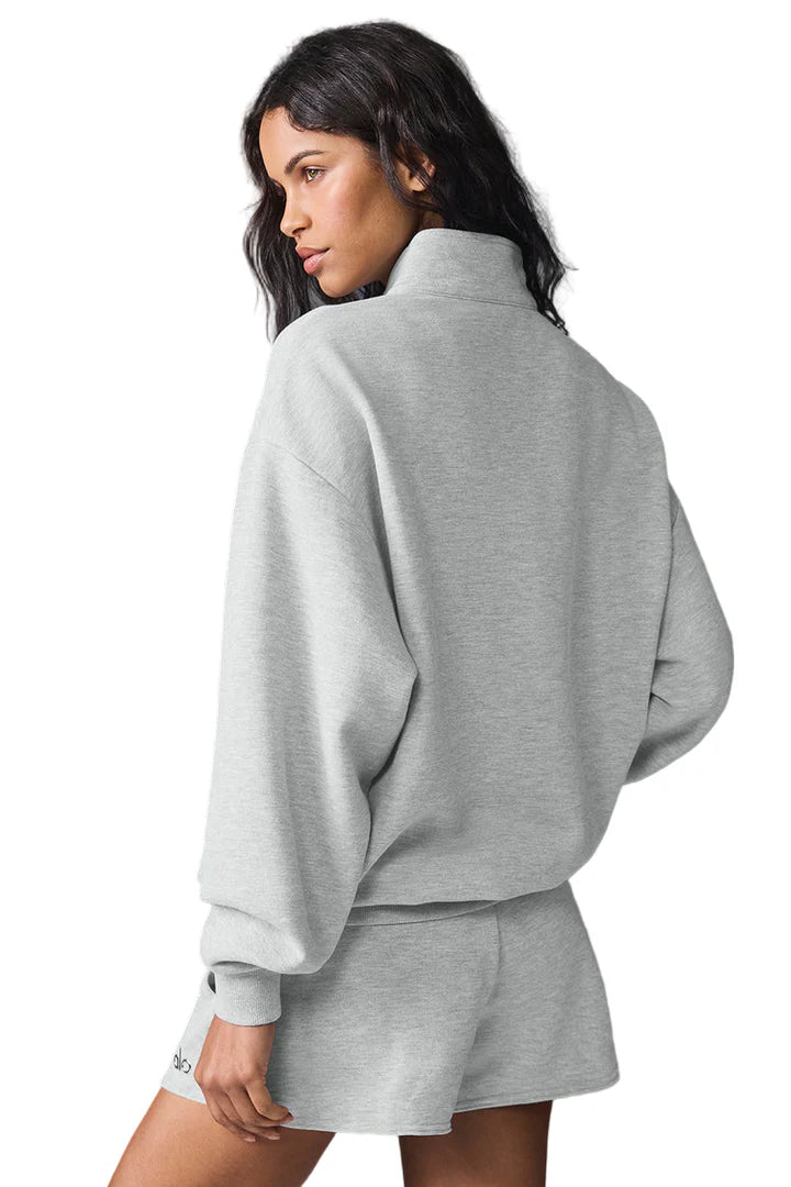 Accolade 1/4 Zip Pullover Athletic Heather Grey