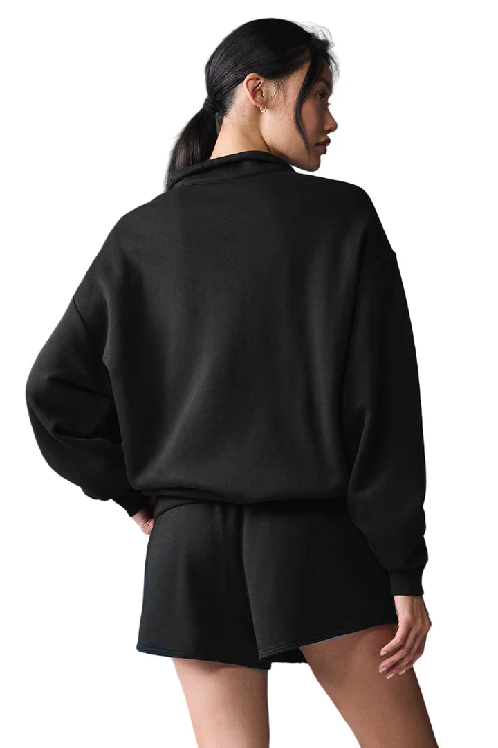 Accolade 1/4 Zip Pullover Black