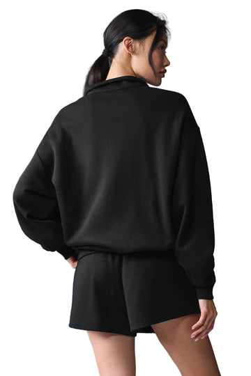Accolade 1/4 Zip Pullover Black
