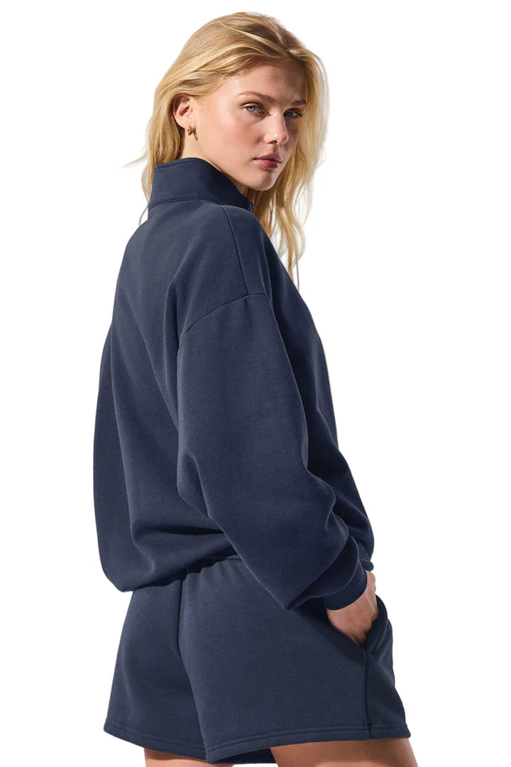 Accolade 1/4 Zip Pullover Navy