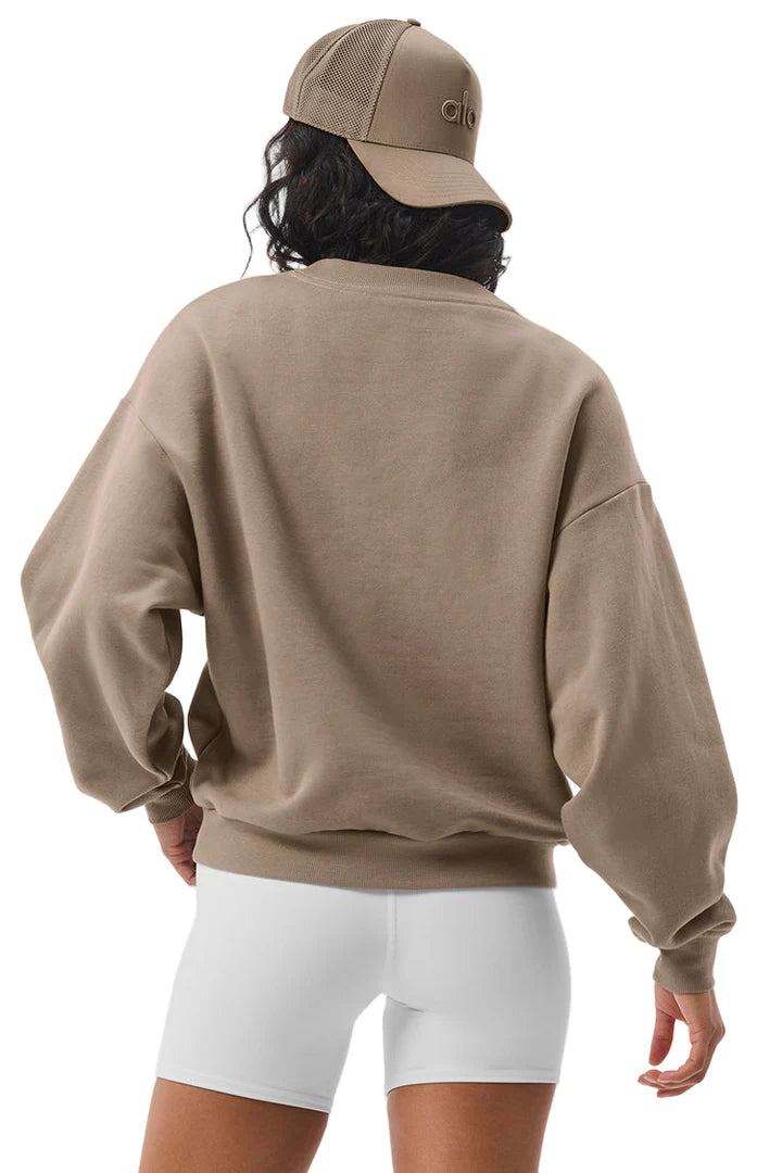 Accolade Crew Neck Pullover Gravel