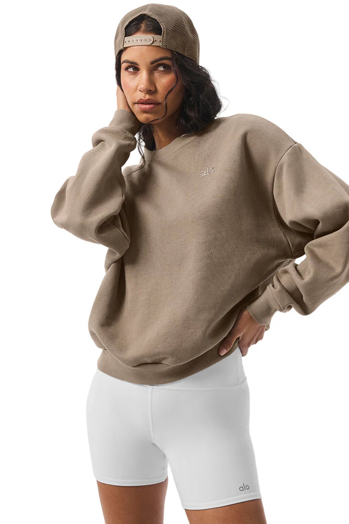 Accolade Crew Neck Pullover Gravel