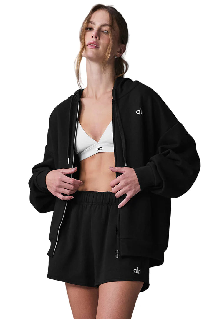 Accolade Full Zip Hoodie Black