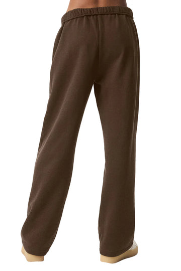 Accolade Straight Leg Sweatpant Espresso
