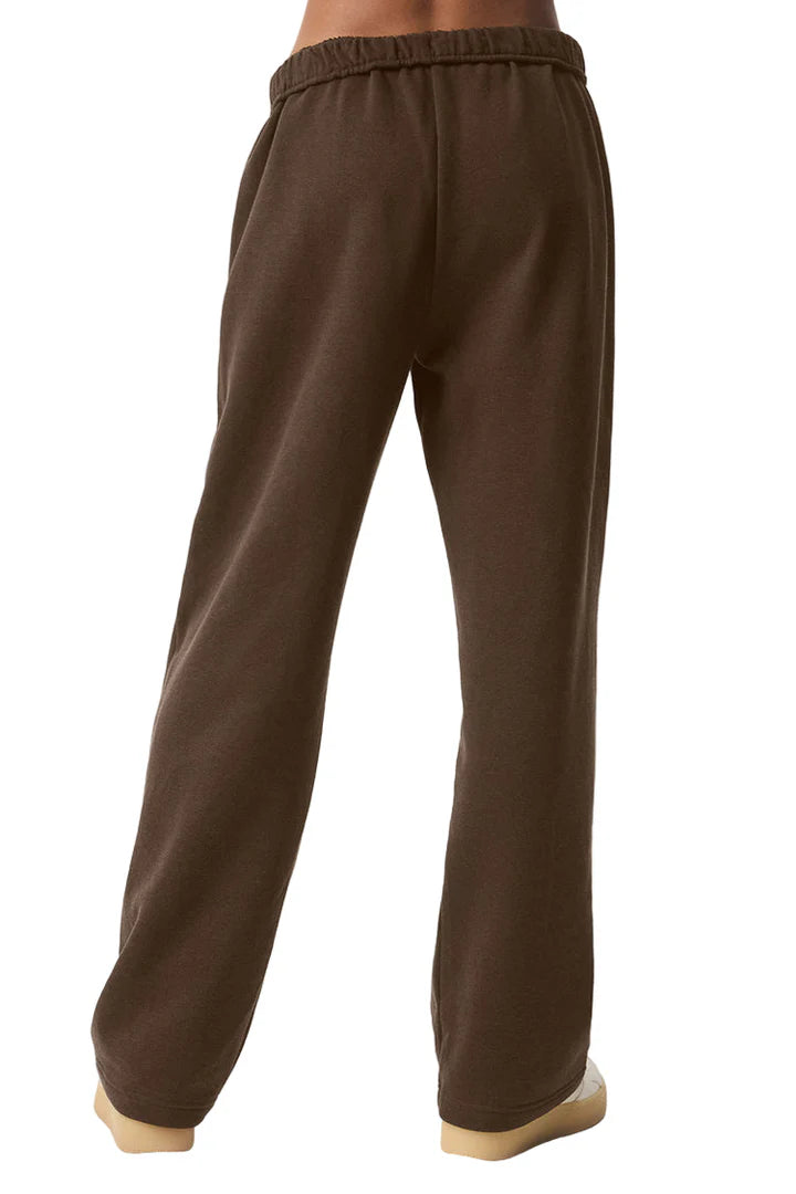 Accolade Straight Leg Sweatpant Espresso