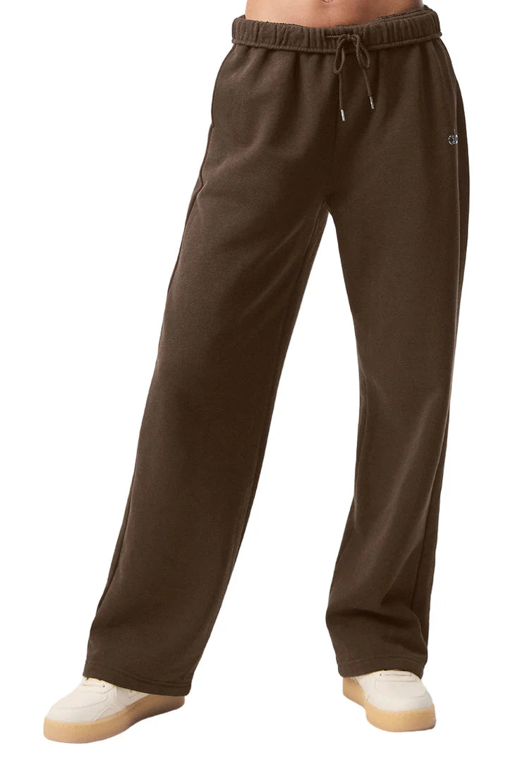 Accolade Straight Leg Sweatpant Espresso