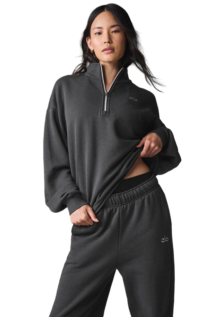 Accolade 1/4 Zip Pullover Anthracite