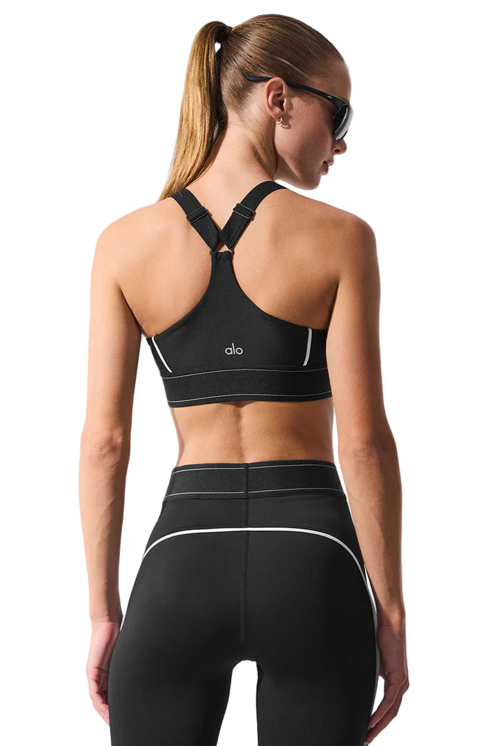 Airlift Suit Up Bra Black/White
