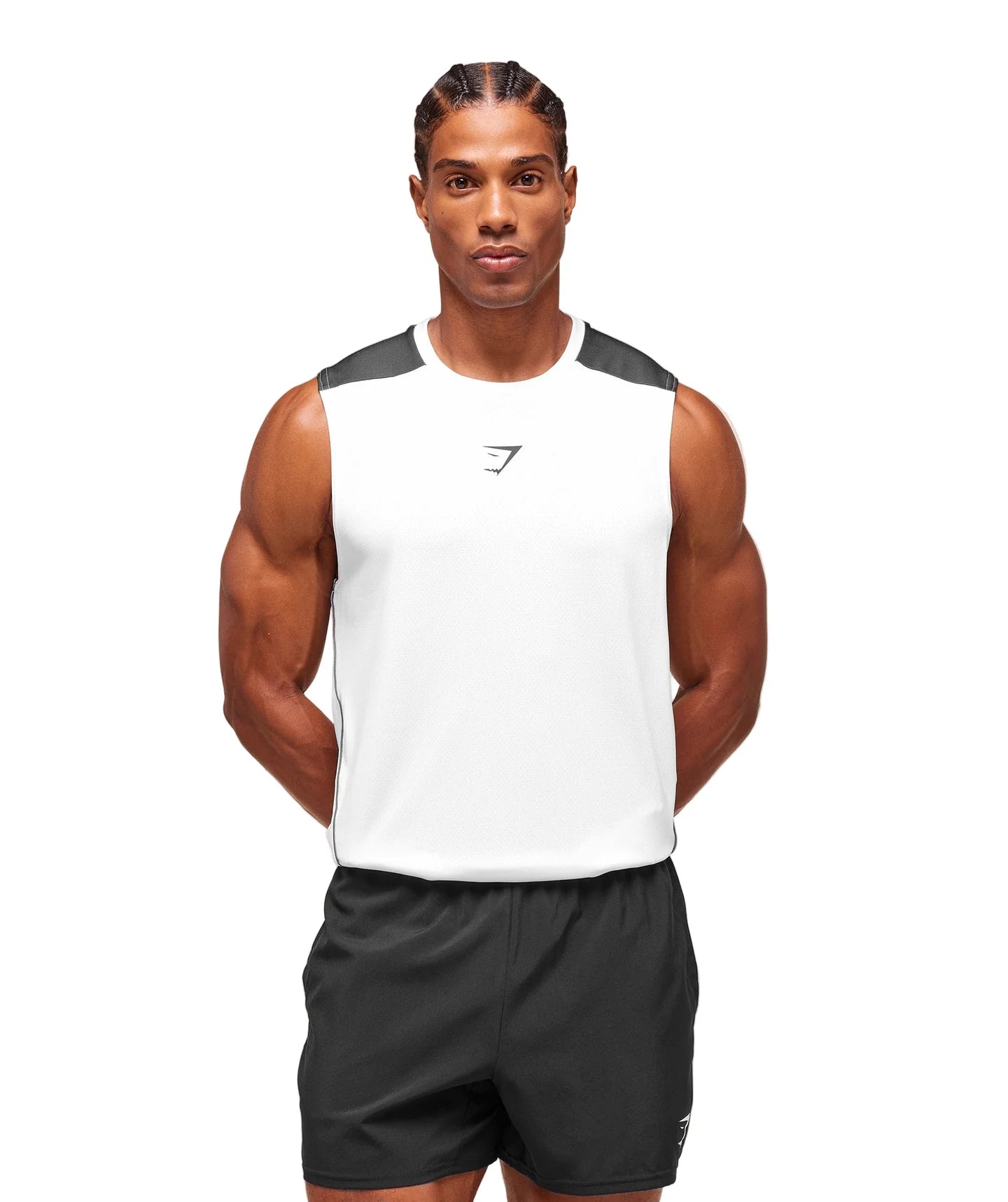Arrival Block Tank regular fit White