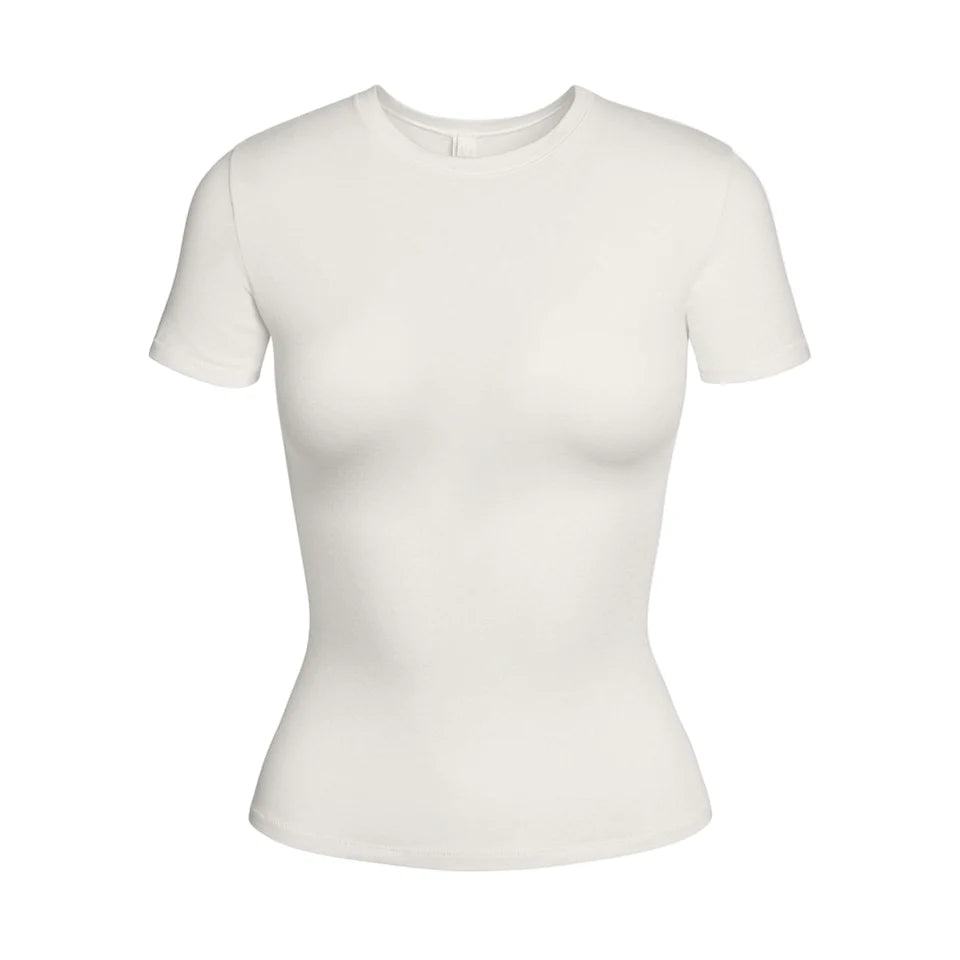 COTTON JERSEY T-SHIRT | MARBLE