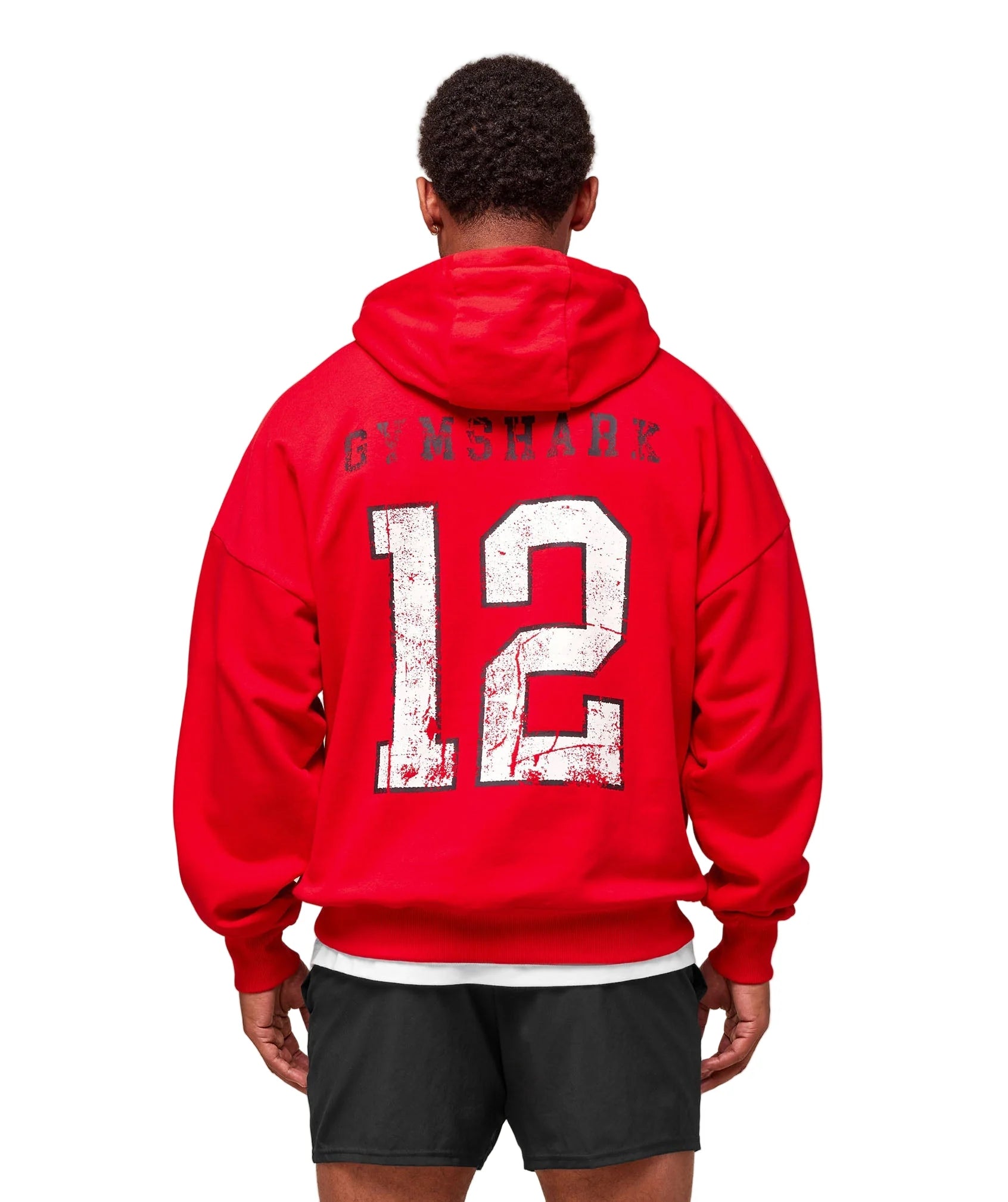 Campus Hoodie oversized fit Athletic Red