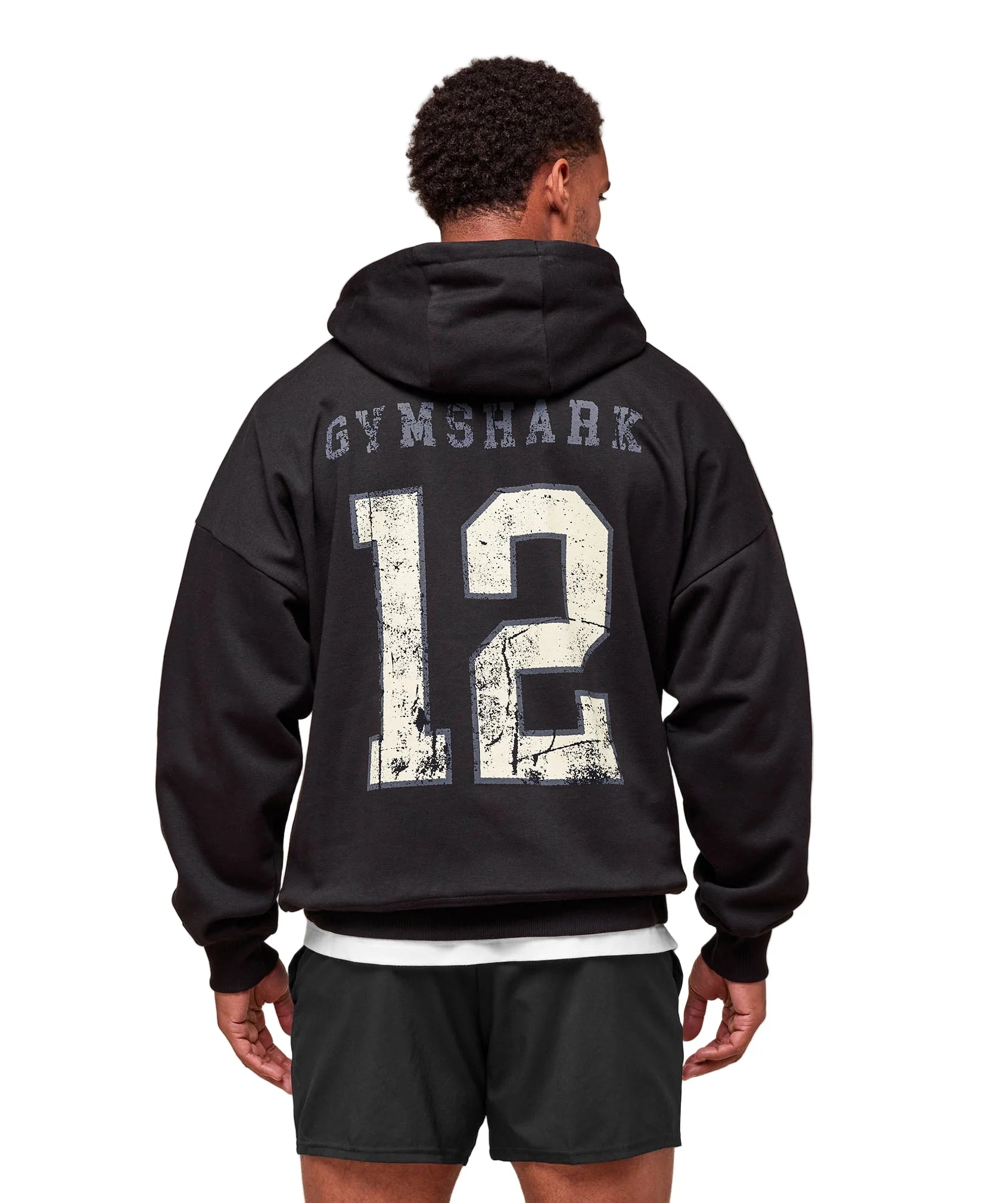 Campus Hoodie oversized fit Black