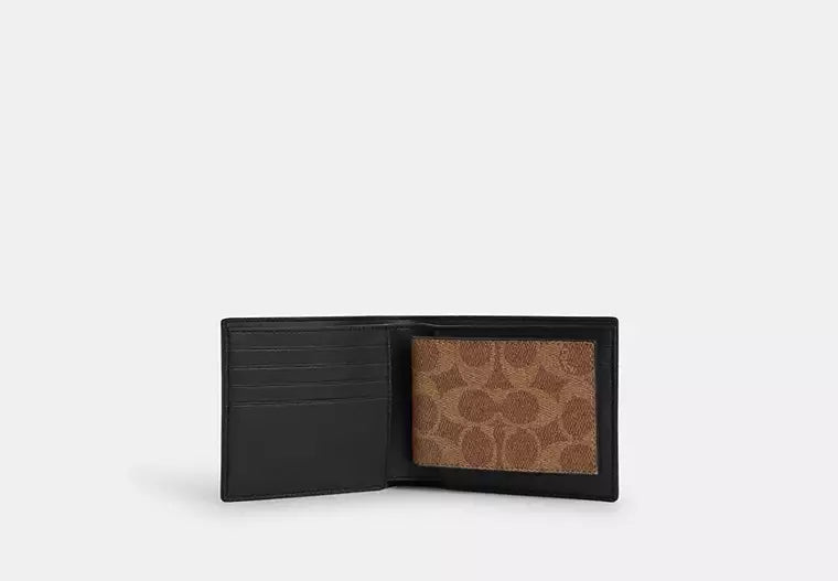 Coach 3 In 1 Wallet In Signature Canvas
