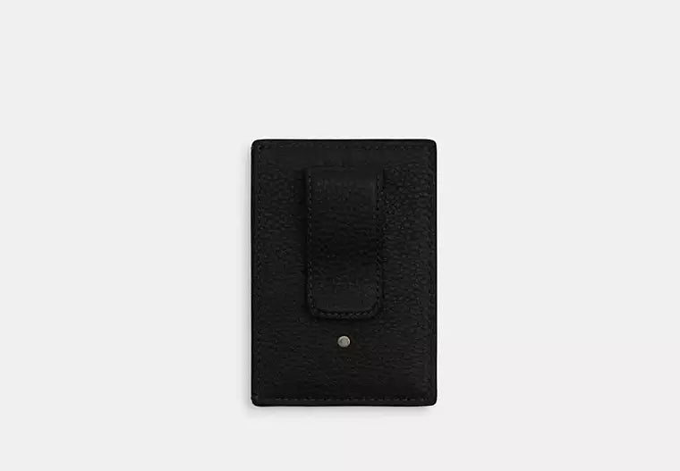 Coach Card Case With Money Clip